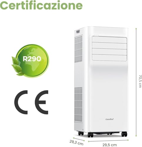COMFEE' Climatiseur Mobile 9000 BTU/h 2,6kW Breezy Cool 2.6