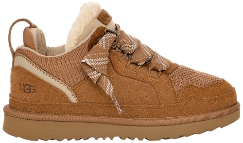 UGG K Lowmel Sneaker, Chestnut, 4 US Unisex Big Kid