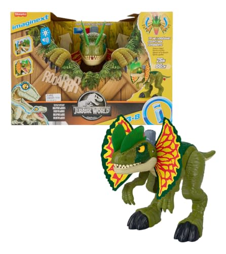 Fisher-Price Imaginext Jurassic World Attack Dilophosaurus