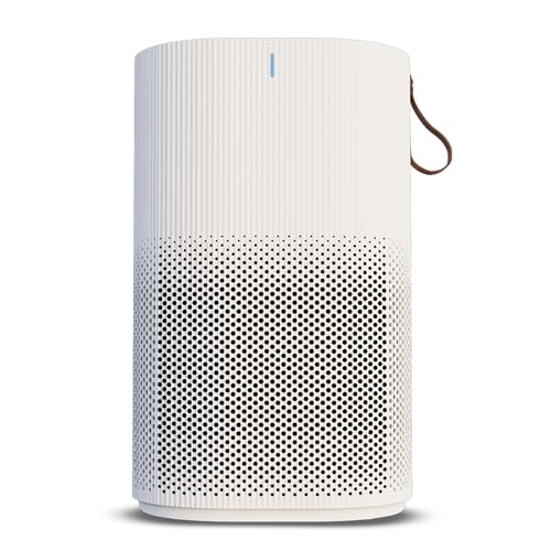 Eureka Forbes Air Purifier 150 for bedroom | Covers upto 200 Sq. Ft. | True HEPA H13 Filter & Surround 360° Air Technology | Removes 99.97% Dust & Par