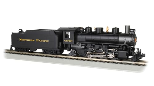 Bachmann Trains - Prairie 2-6-2 Locomotive w/Smoke & Tender - Northern Pacific #2463 - HO Scale