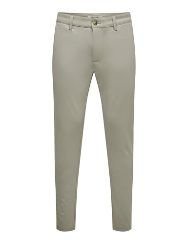 (-42%) Only & Sons Herren Onsmark Slim Gw 0209 Pant Noos Chinohose, Vintage Khaki, 32W / 34L EU