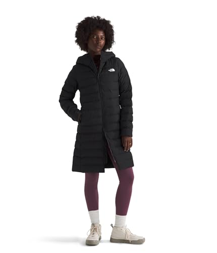 THE NORTH FACE Women's Aconcagua Parka | Wind Resistant, Water Repellent, 600 Fill Waterfowl Down Insulation, Adjustable 3 Piece Hood, TNF Black, Medium