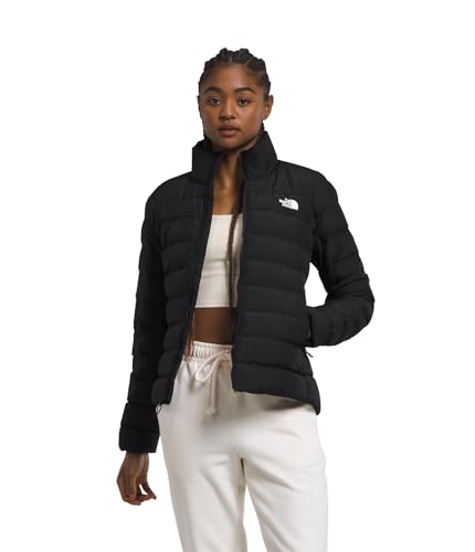 THE NORTH FACE Women's Aconcagua 3 Jacket | Wind Resistant, Water Repellent, 600 Fill Waterfowl Down Insulation, TNF Black-NPF, Small