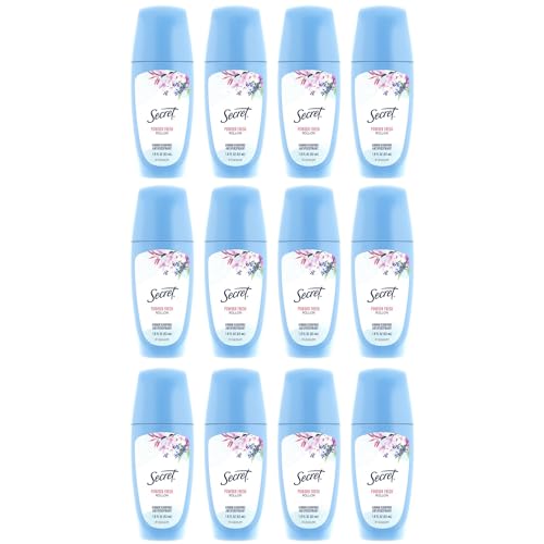 Secret Roll-On Antiperspirant and Deodorant, Powder Fresh Scent, 1.8 oz