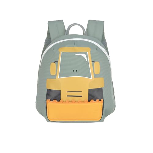 (-36%) LÄSSIG Kleiner Kinderrucksack für Kita Kindertasche Krippenrucksack mit Brustgurt, 20 x 9.5 x 24 cm, 3,5 L/Tiny Backpack Excavator