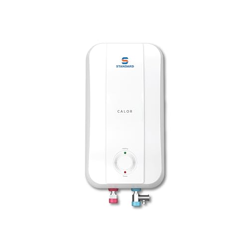 Havells Standard Calor 5 Litre Instant Water Geyser 3000 Watts | Stainless Steel Tank | Rust Proof Body | Automatic Cut Off, 2 Year Comprehensive Warr