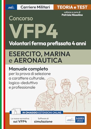Concorso VFP4 – Volontari Ferma Prefissata 4 anni: manuale per la prova di selezione