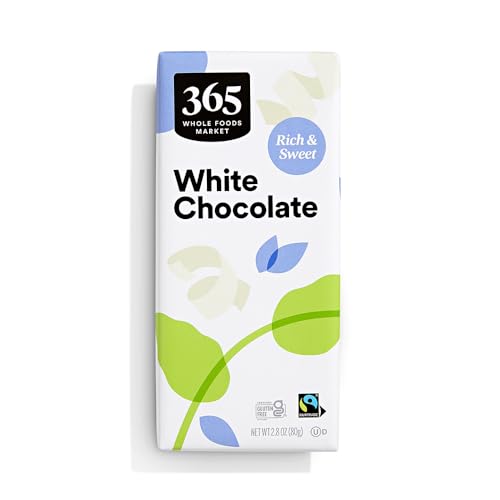 365 by Whole Foods Market, White Chocolate Bar, 2.8 Ounce