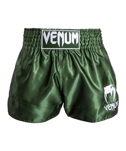 🔥 SELTEN SO GÜNSTIG (-49%) Venum Classic Thai-Boxshorts - Khaki/Weiß - XS