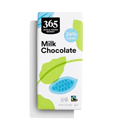 365 by Whole Foods Market, Milk Chocolate Bar, 2.8 Ounce