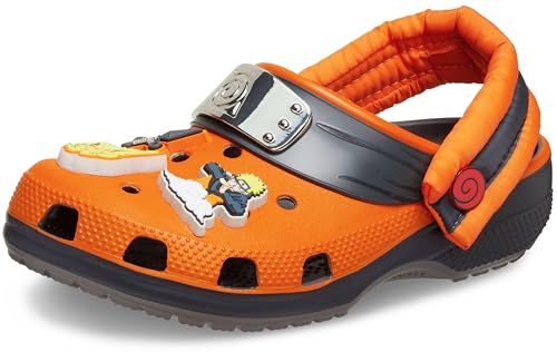 Crocs Naruto Classic Clog (Little Kid/Big Kid) Graphite 11 Little Kid M