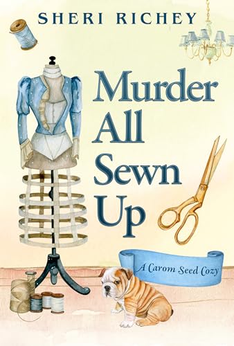 Murder All Sewn Up book cover