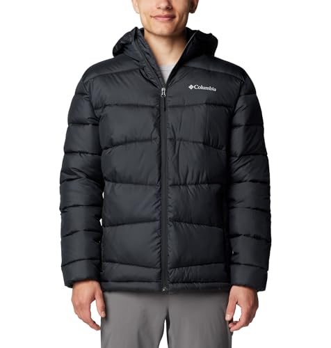 🔥 STARKER PREIS (-71%) Columbia Fivemile Butte II Kapuzenjacke, Reflektierende Technologie, Wasserabweisender Stoff, Recycelte Isolierung, Sichere Taschen, Kapuzeneinfassung- Herren