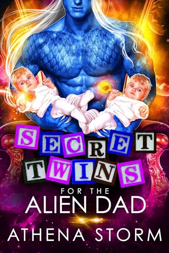 Secret Twins for the Alien Dad book cover