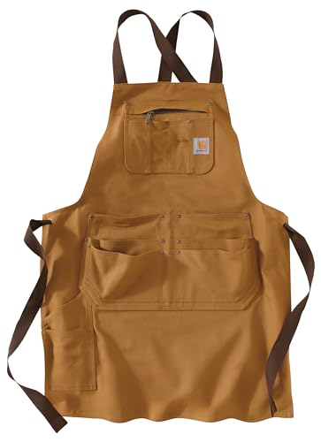 Carhartt Men's Firm Duck Apron, Carhartt Brown, One Size