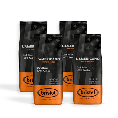 (-28%) Bristot, gemahlener Filterkaffee L'Americano Dark Roast - 904g