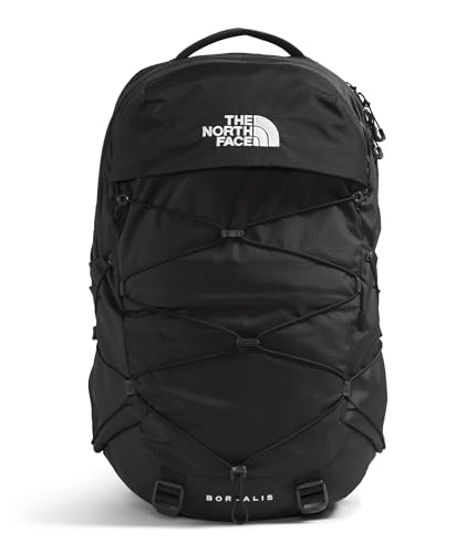 THE NORTH FACE Borealis Commuter Laptop Backpack | Water Repellent Finish, 16" Laptop Sleeve, Large Main Compartment for Everyday Carry, TNF Black/TNF Black-NPF, One Size
