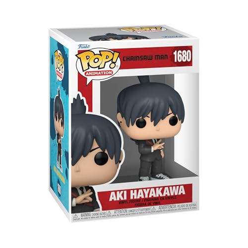 Funko Pop! Animation: CSM - AKI Hayakawa - Chainsaw Man - Figurine en Vinyle à Collectionner - Idée de Cadeau - Produits Officiels - Jouets pour Les Enfants et Adultes - Anime Fans