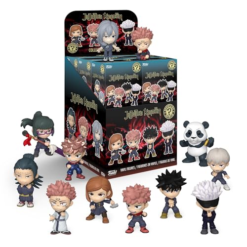 Funko Mystery Mini - Jujutsu Kaisen - 1 of 12 to Collect - Styles Vary - Collectable Vinyl Figure - Gift Idea - Official Merchandise - for Kids & Adults - Anime Fans - Mini Figure for Collectors