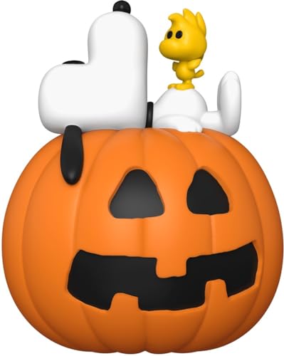 Funko Pop! Deluxe: It's The Great Pumpkin, Charlie Brown - Snoopy & Woodstock with Pumpkin