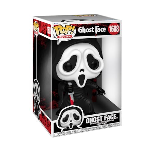 Funko POP! Jumbo: Ghostface - Ghostface - Collectable Vinyl Figure - Gift Idea - Official Merchandise - for Kids & Adults - Horror Fans - Model Figure for Collectors and Display