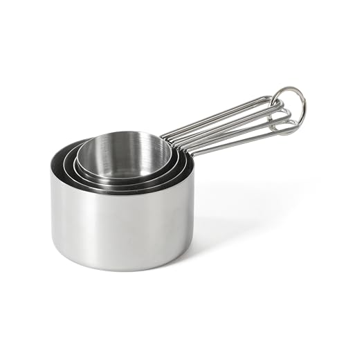 Martha Stewart Richburn 4 Piece Stainless Steel Measuring Cups