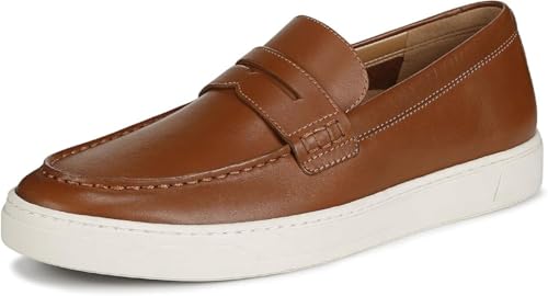 Vionic Men's Thompson Loafer Tan Brown Leather 10.5 W