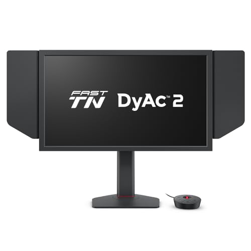 BenQ Zowie XL2586X 24.1" 540Hz FHD Fast TN 0.5ms|Gaming Monitor for Esports (FPS)|Motion Clarity DyAc2 |XL Setting to Share| S Switch|Shield|Precise H