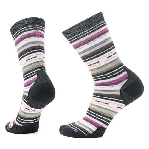Smartwool Unisex Everyday Margarita Crew Socks White Medium