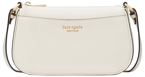 kate spade new york Bleecker Saffiano Small Leather Crossbody Bag, Parchment
