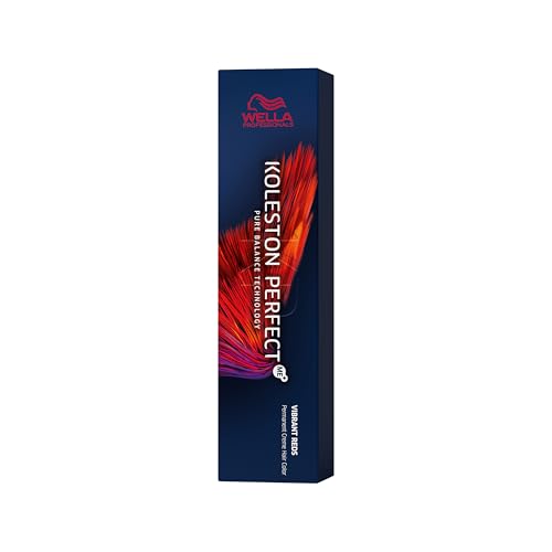 (-38%) Wella Professionals Koleston Perfect Vibrant Reds - Permanente Haarfarbe - Professionelle Coloration mit bis zu 100% Grauabdeckung & Me+ Farbtechnologie – 5/43 Hellbraun Rot‑Gold, 60ml