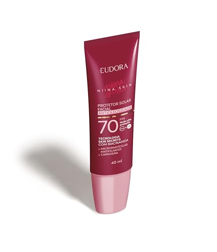 Proteção Solar Facial Eudora Niina Skin ☀️