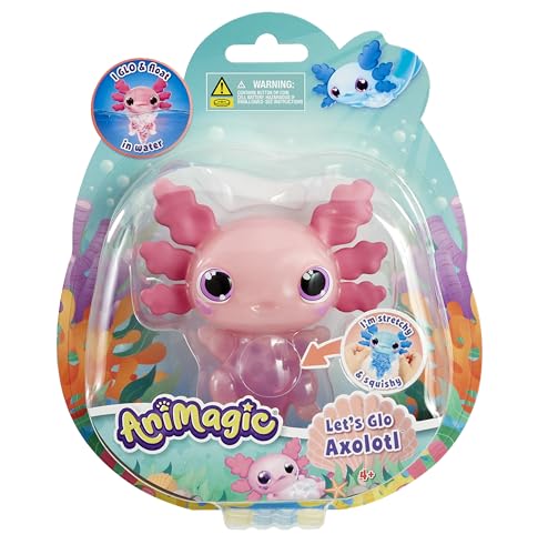 Animagic Let's Glo Axolotl Pink