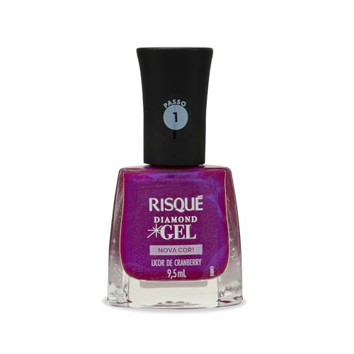 Esmalte Risqué Diamond Cranberry Metálico
