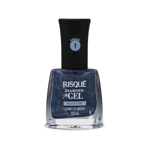 Esmalte Risqué Diamond Mirtilo Metálico