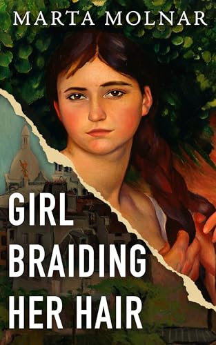 Girl Braiding Her Hair cover