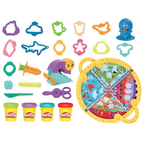 🔥 SELTEN SO GÜNSTIG (-49%) Play-Doh Knetmatte für unterwegs Knetunterlage Starters Spielset, Blau, Grün, Rot, Violett
