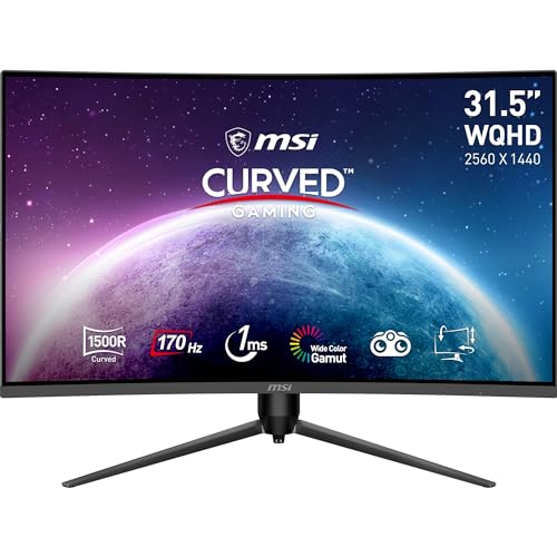 Msi G32CQ5P - Écran gaming grand format 28 à 32″