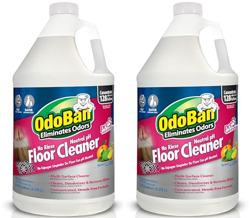 OdoBan Pet Solutions No Rinse Floor Cleaner Concentrate (2 Gallons)