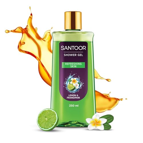 Refreshing Shower Gel With Natural Lemon & Frangipani Extracts| For Men & Women| For Soft and Fresh Skin| Suitable For All Skin Types| No Parabens| No