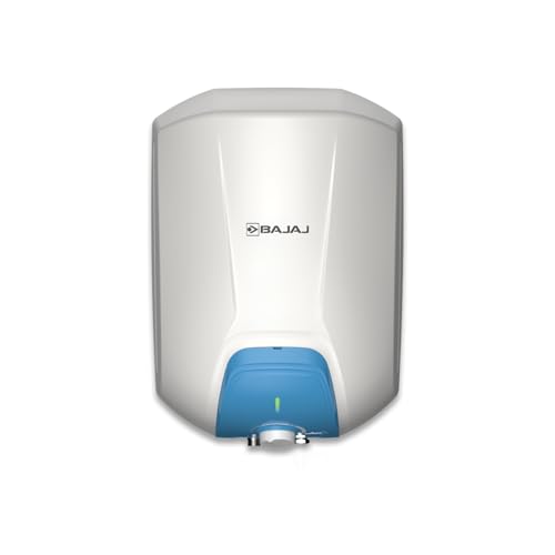 Bajaj Endure Series Gracio 15L Storage Water Heater For Home | 5 Star Rated Geyser | 20% More Hot Water | Thermostat Knob | Shock Resistant & Rust Pro
