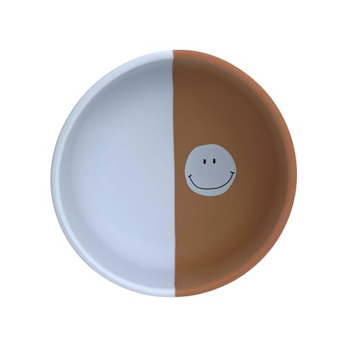 🔥 STARKER PREIS (-52%) LÄSSIG Baby Silikon Kinderschüssel/Silicone Bowl Happy Rascals Smile