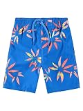 Kanu Surf Boys, Reflection Quick Dry UPF 50+ Beach Swim Trunk, Reef Royal, 2T