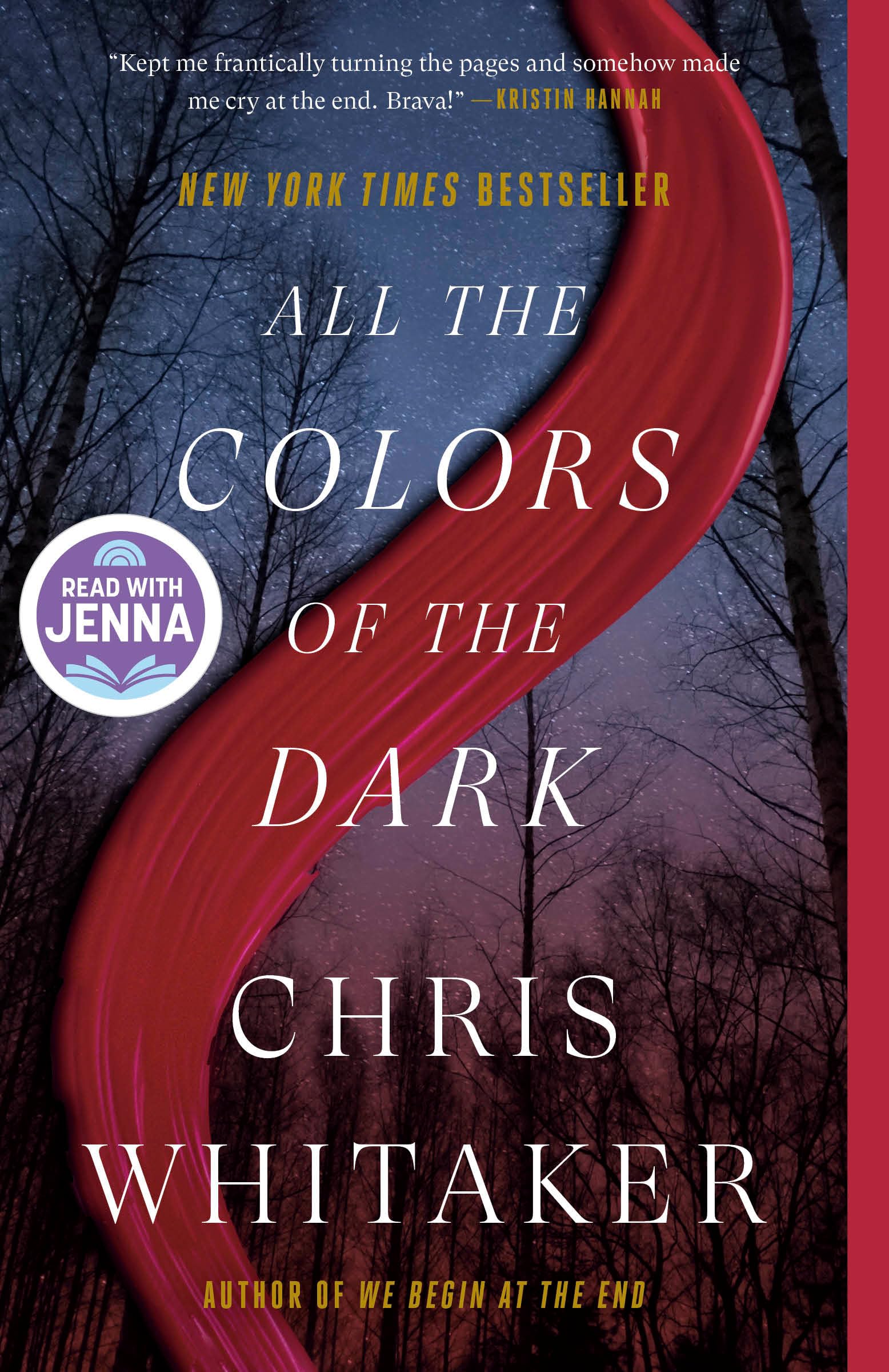 Cover of All the Colors of the Dark by Chris Whitaker