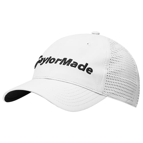 TaylorMade Golf Men's Standard LITETECH HAT, White