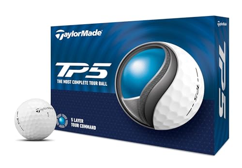 TaylorMade Golf 2024 TP5 Golf Balls ONE Dozen