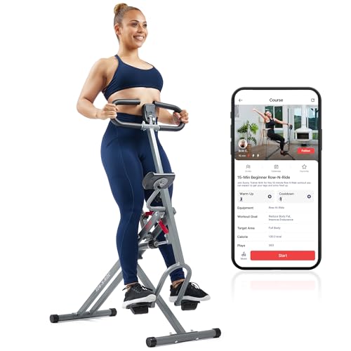 Row N Ride Pro Full Body Combo Squat Machine Woptional Resistance
