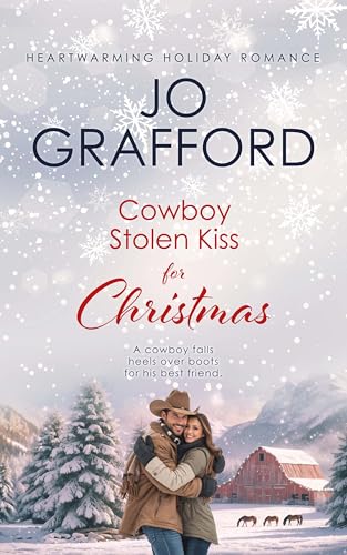 Cowboy Stolen Kiss for Christmas book cover