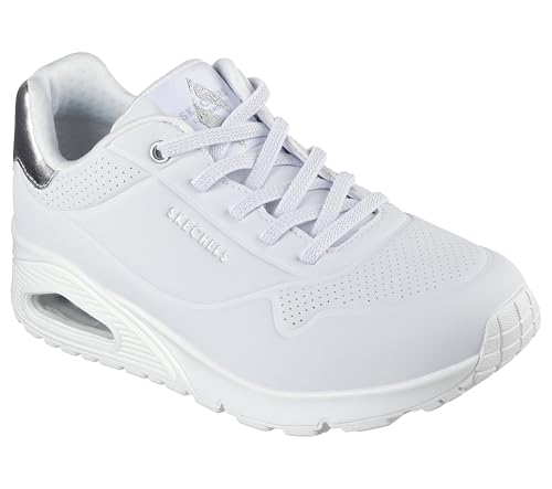 (-32%) Skechers Damen UNO-Shimmer Away Sneaker, weiß, 37 EU